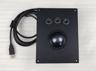 Souris trackball noire de grande taille de 60 mm pour les applications industrielles - Des performances fiables